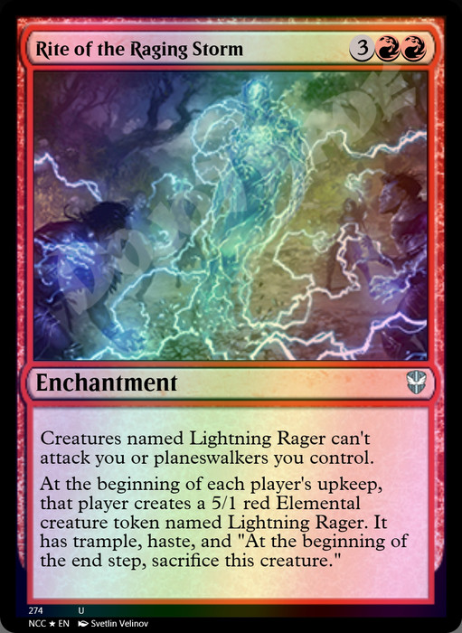 Rite of the Raging Storm FOIL