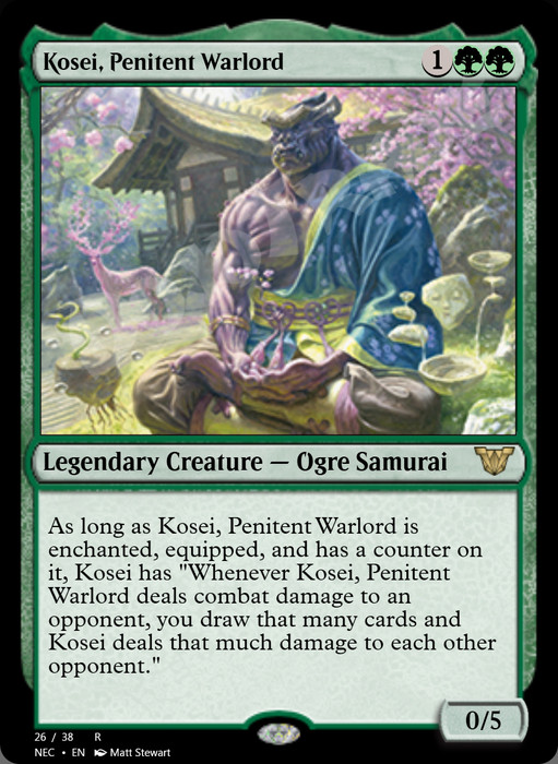 Kosei, Penitent Warlord