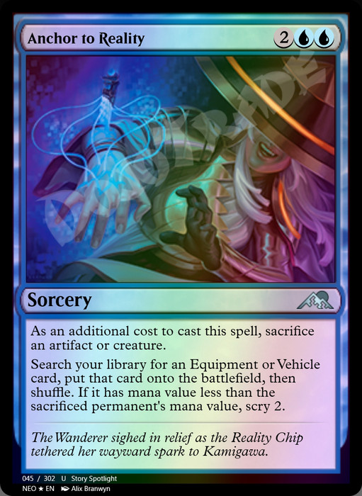 Anchor to Reality FOIL