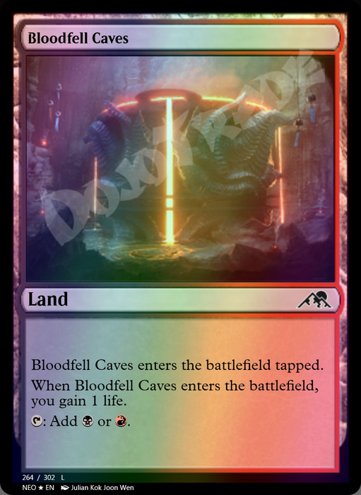 Bloodfell Caves FOIL