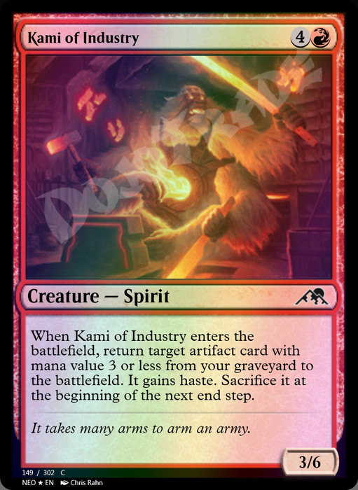 Kami of Industry FOIL