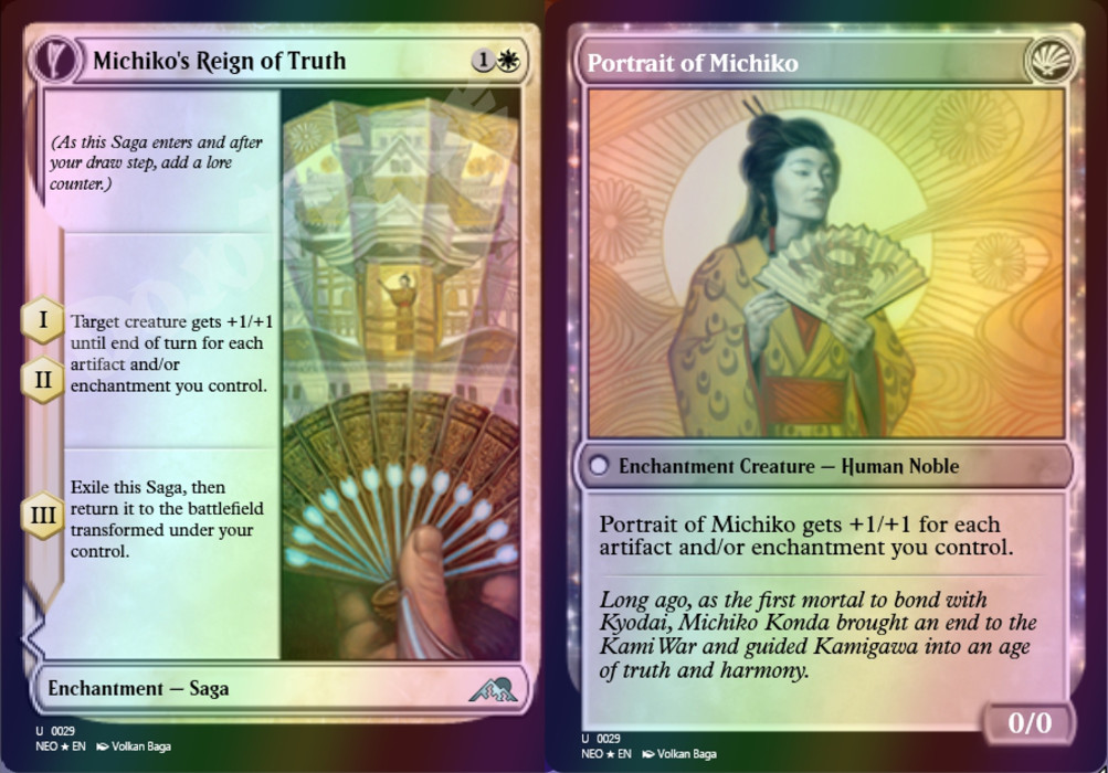 Michiko's Reign of Truth FOIL