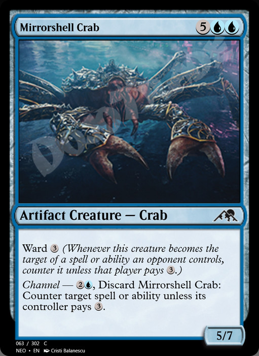 Mirrorshell Crab