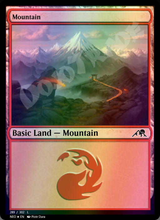 Mountain (#289) FOIL