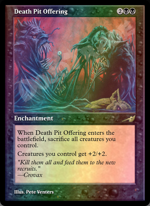 Death Pit Offering FOIL