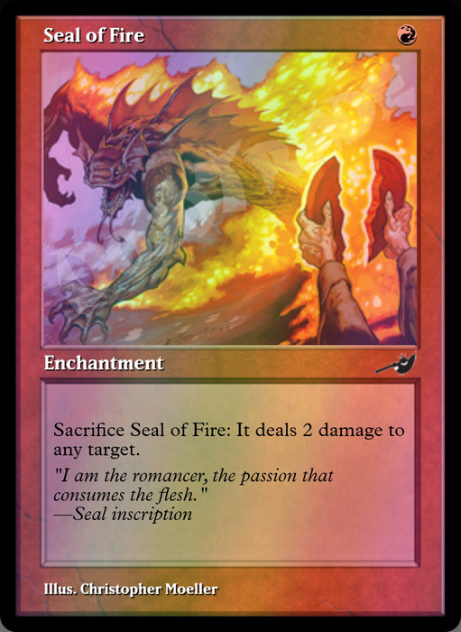 Seal of Fire FOIL