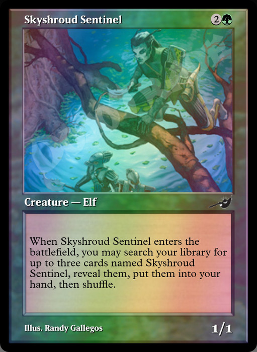 Skyshroud Sentinel FOIL