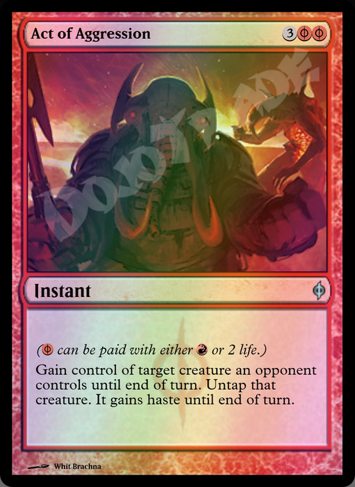 Act of Aggression FOIL