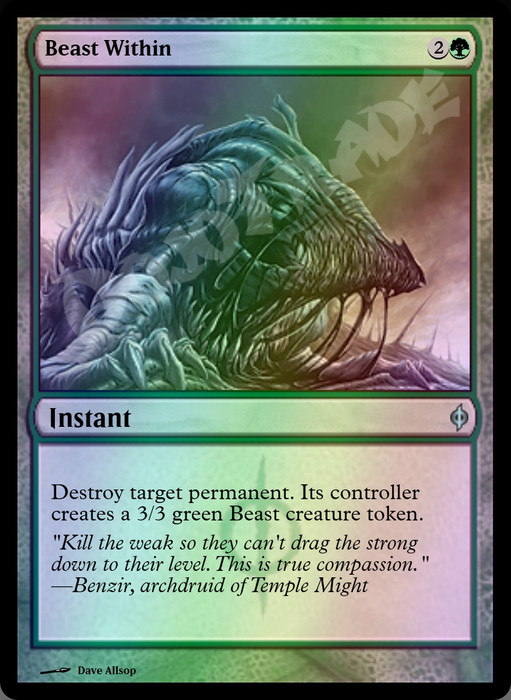 Beast Within FOIL