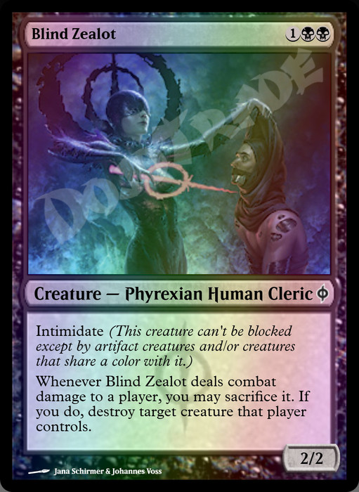 Blind Zealot FOIL