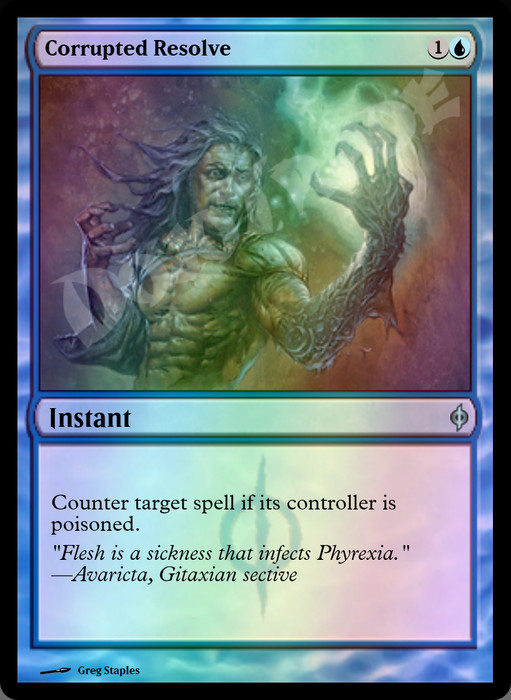 Corrupted Resolve FOIL