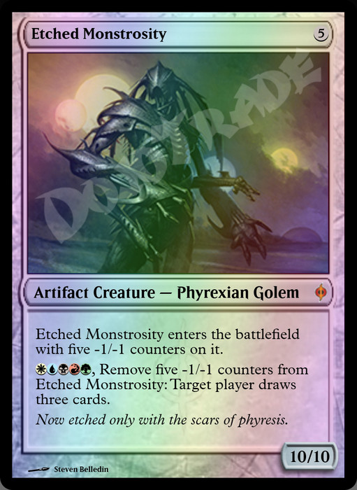 Etched Monstrosity FOIL