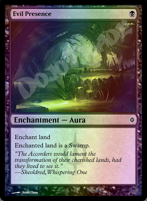 Evil Presence FOIL