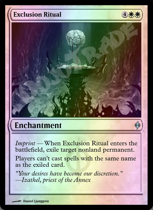 Exclusion Ritual FOIL