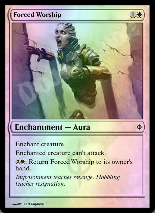 Forced Worship FOIL