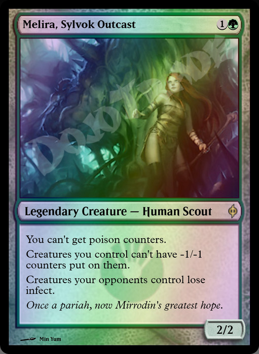 Melira, Sylvok Outcast FOIL