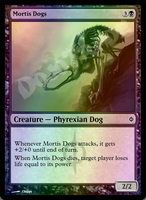 Mortis Dogs FOIL