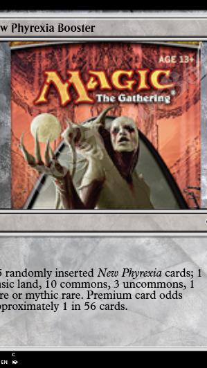 New Phyrexia Booster