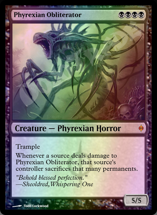 Phyrexian Obliterator FOIL