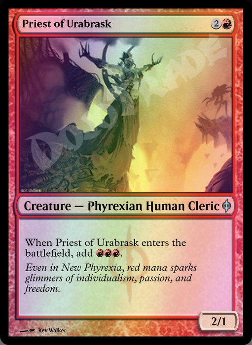 Priest of Urabrask FOIL