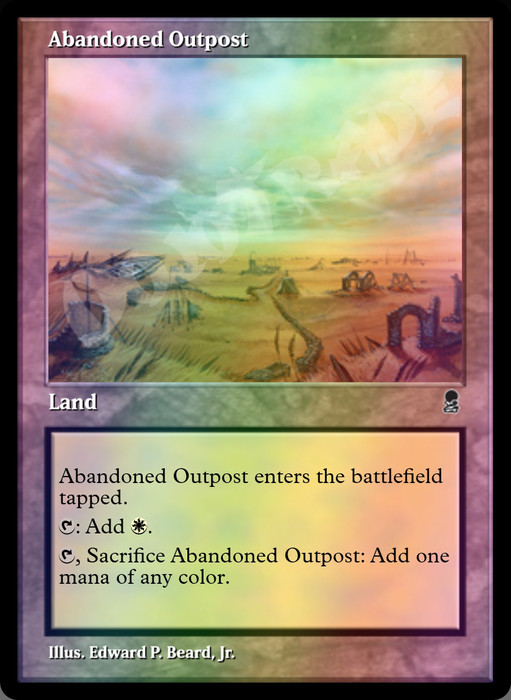 Abandoned Outpost FOIL