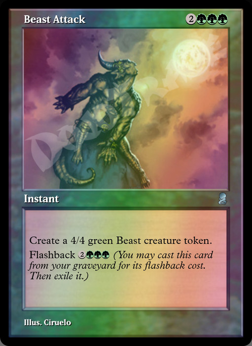 Beast Attack FOIL