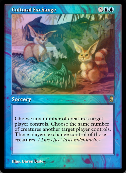 Cultural Exchange FOIL