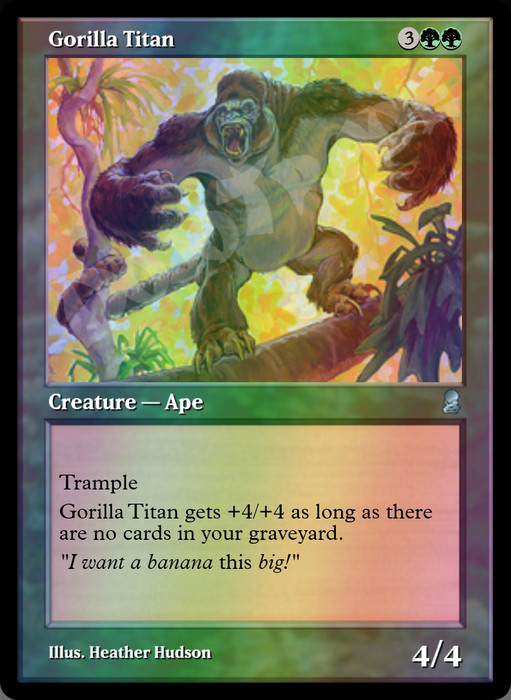 Gorilla Titan FOIL