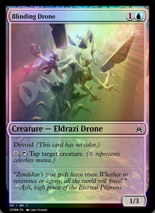 Blinding Drone FOIL