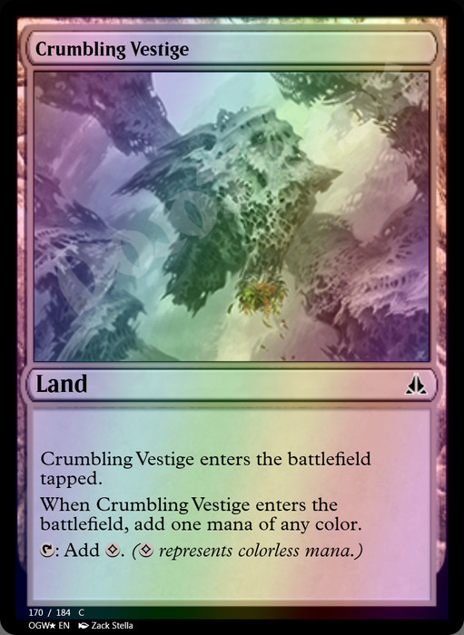 Crumbling Vestige FOIL