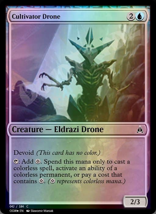 Cultivator Drone FOIL