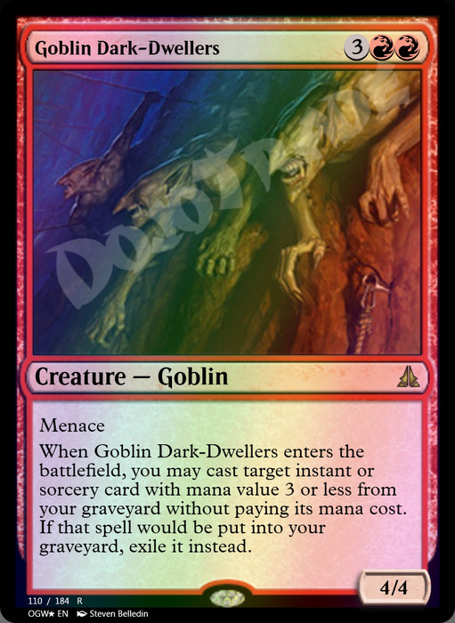 Goblin Dark-Dwellers FOIL