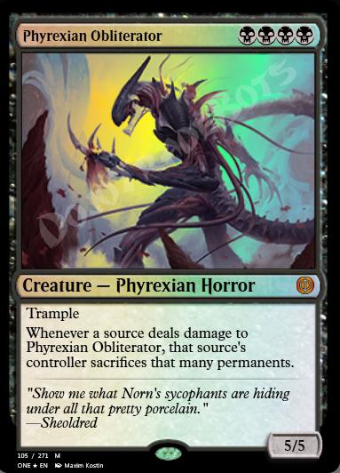 Phyrexian Obliterator FOIL