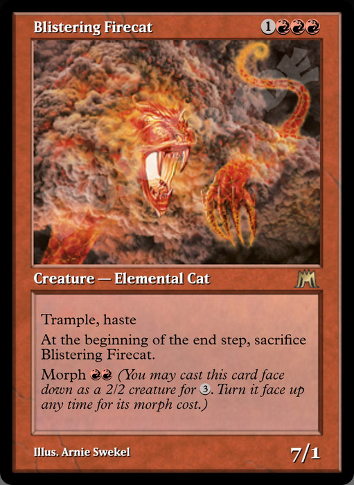 Blistering Firecat