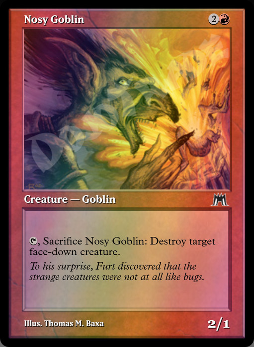 Nosy Goblin FOIL