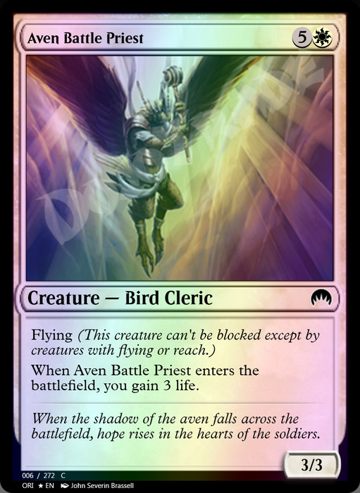 Aven Battle Priest FOIL