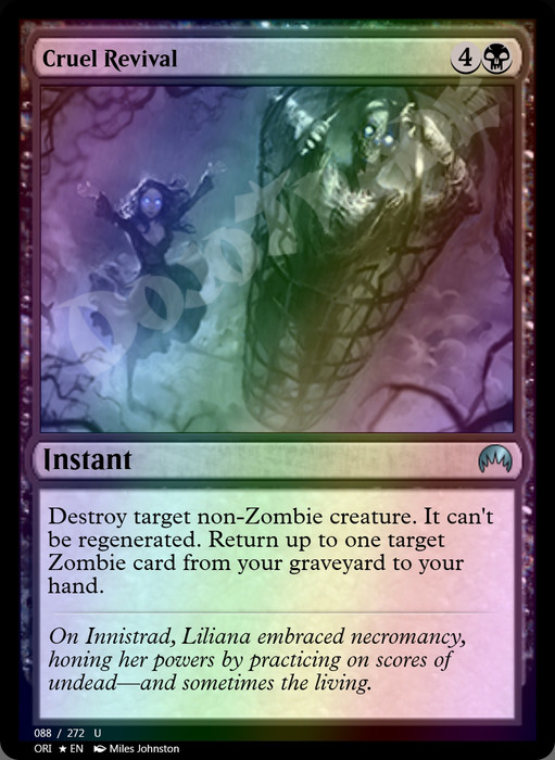 Cruel Revival FOIL