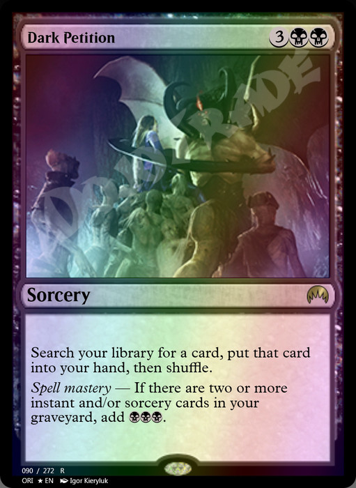 Dark Petition FOIL