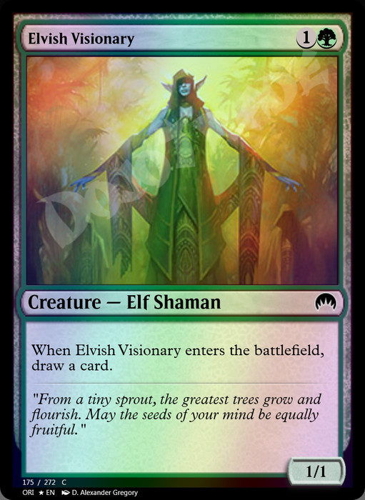 Elvish Visionary FOIL