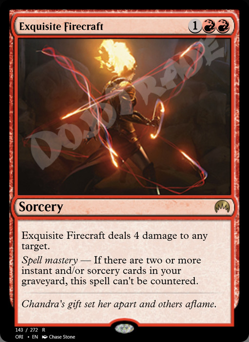 Fiery Conclusion FOIL