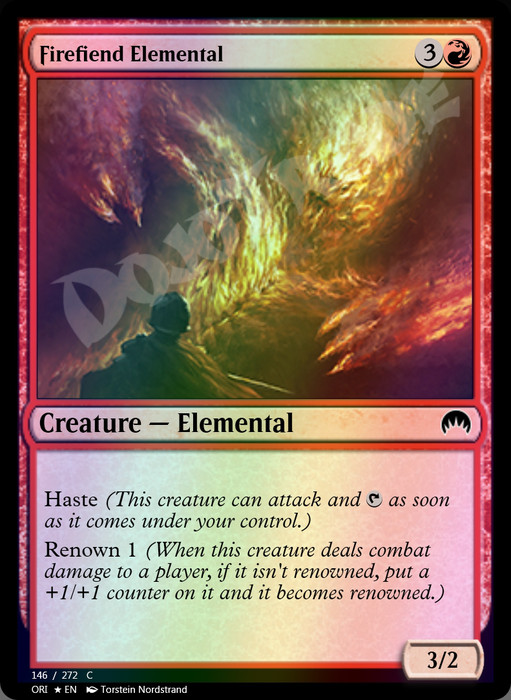 Firefiend Elemental FOIL