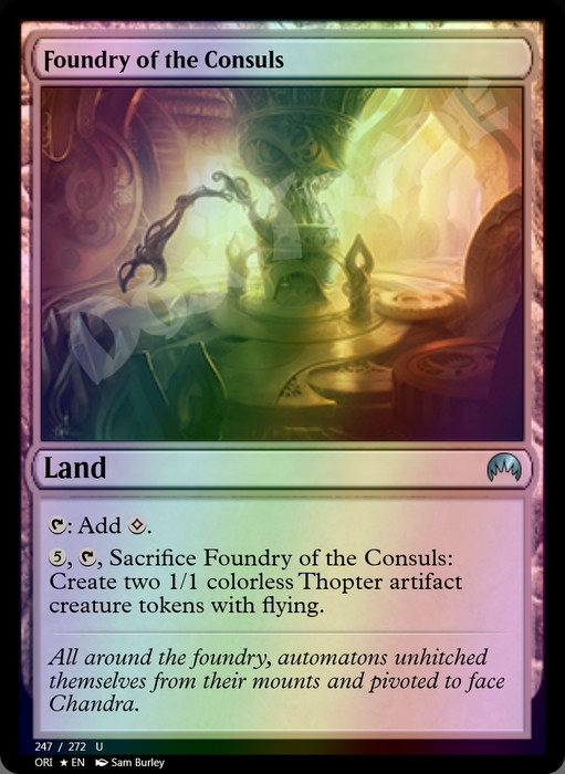 Foundry of the Consuls FOIL