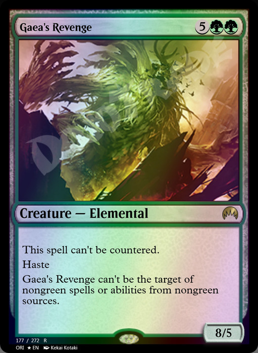 Gaea's Revenge FOIL