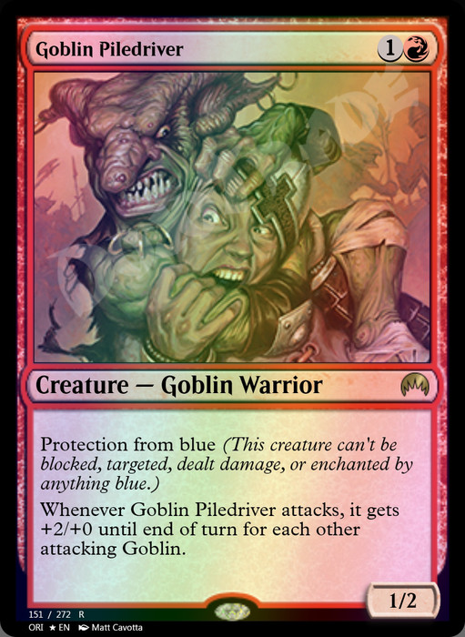 Goblin Piledriver FOIL