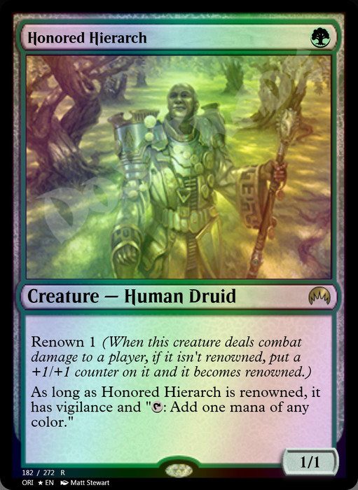 Honored Hierarch FOIL