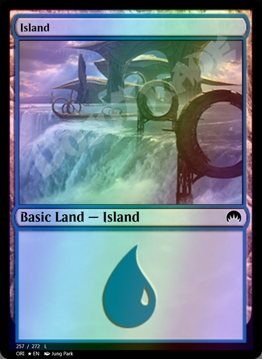 Island (#257) FOIL