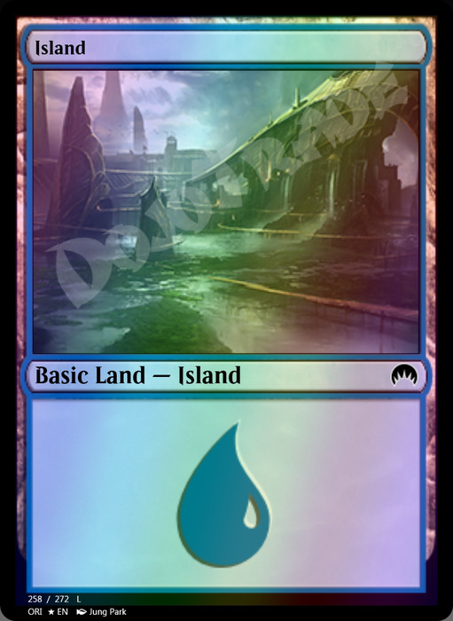 Island (#258) FOIL