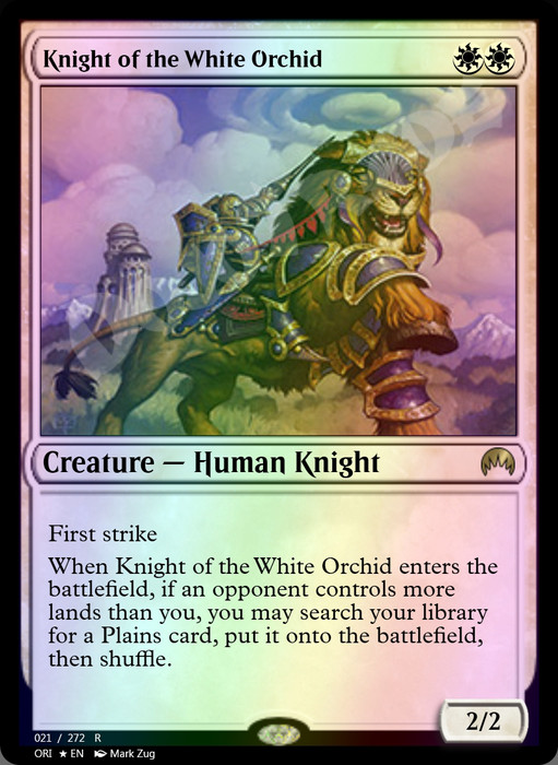 Knight of the White Orchid FOIL