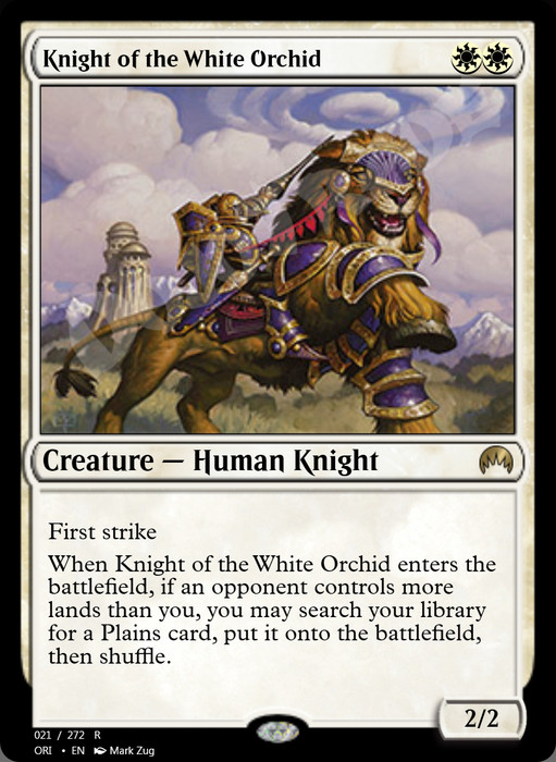 Knight of the White Orchid