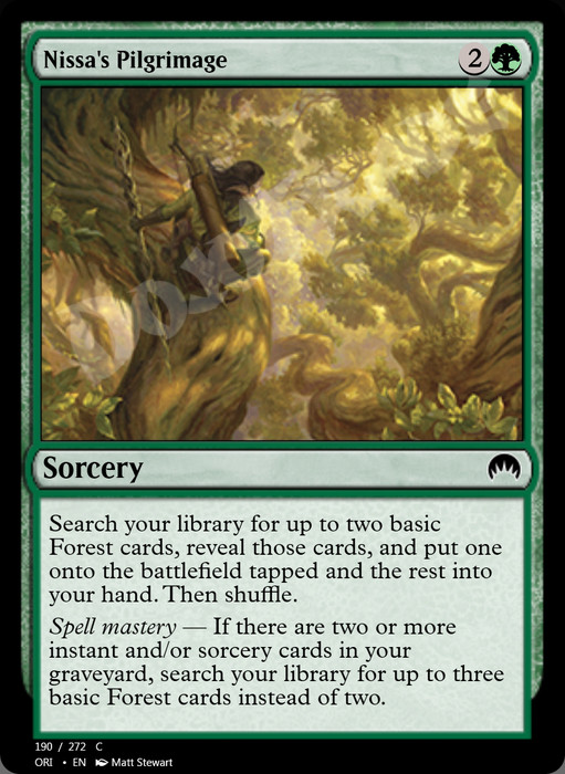 Nissa's Pilgrimage